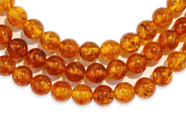 8mm Amber Beads