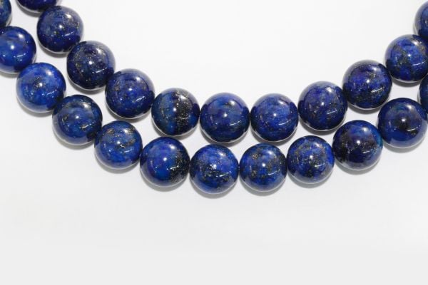 8mm smooth lapis beads strands