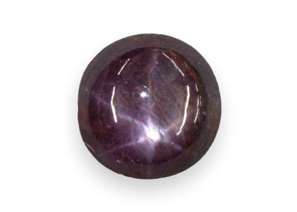 Star Ruby Round Cabochon, 4.08 cts. - 8mm