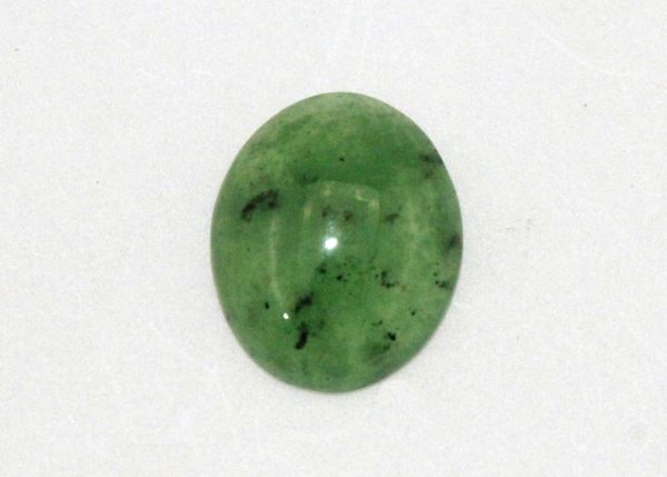Natural Jadeite Translucent  Oval Cabochon, 2.25 cts. - 8x10mm