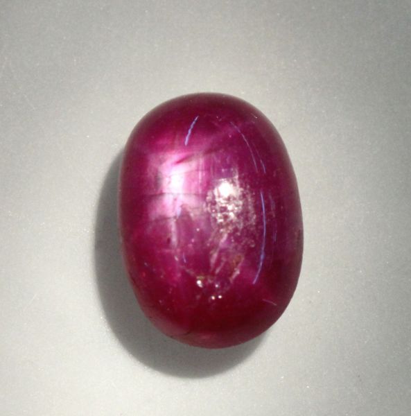 Star Ruby Oval Cabochon, 3.00 cts. 6.3x9mm - Select Grade