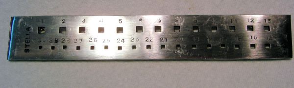 Square Drawplate