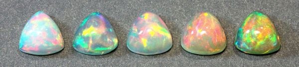  Opal Trilliant Ethiopian Cabochons