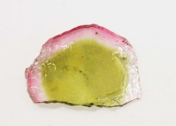 Watermelon Tourmaline Slice, 4.40 cts. - 12.5x16.5mm