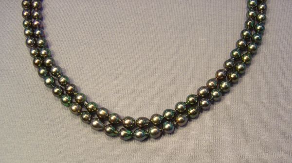 4.5-5mm Peacock Baroque Japanese Pearls