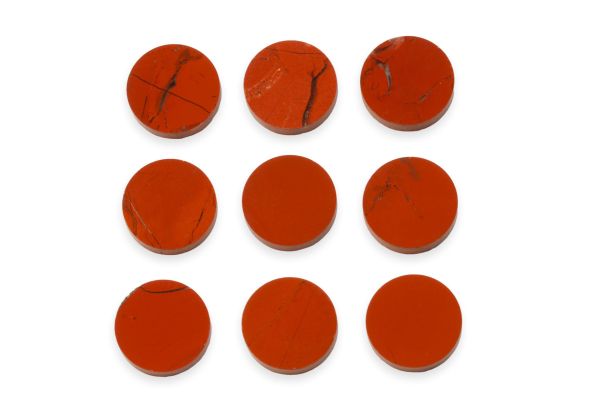 red jasper discs


