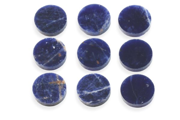 9mm sodalite Discs