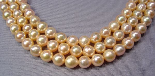 8-8.5mm Natural Color Japanese Pearls