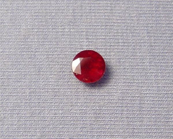 6.4mm Ruby - 1.23 cts.