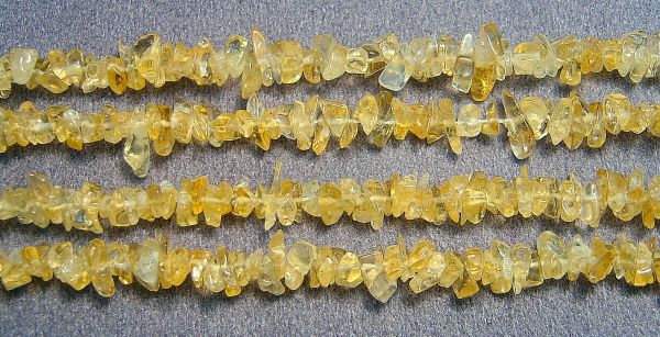 Citrine Chip Strands