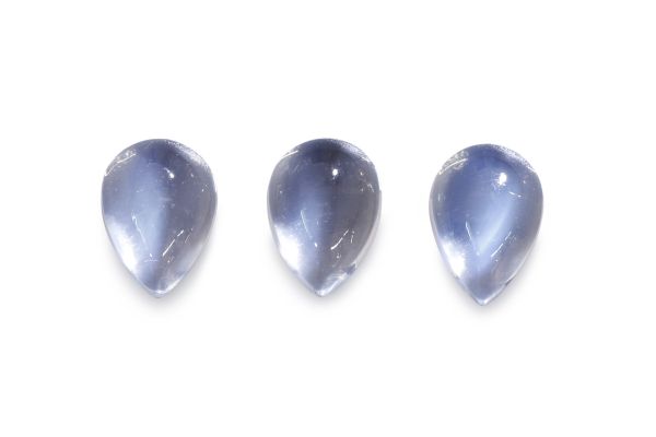 Wholesale Pear Adularia Blue Flash Moonstone Cabochons