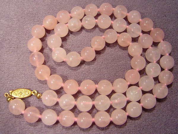 Rose Quartz Necklaces