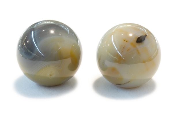 agate spheres 25-26mm