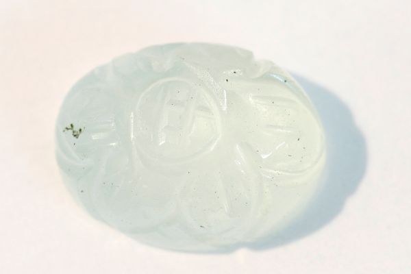 Carved Aquamarine Cabochon