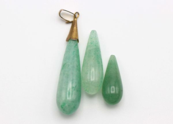 Aventurine Teardrops