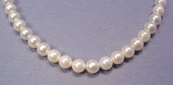 7-7.5mm Round Japanese Pearls