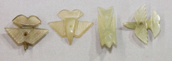 Bird Bead - Drilled 3 Ways