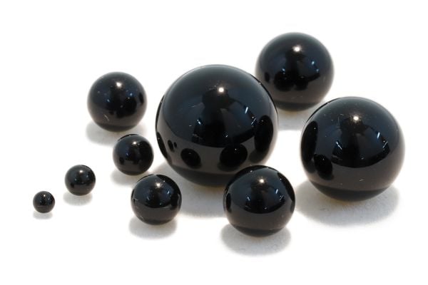 black onyx spheres