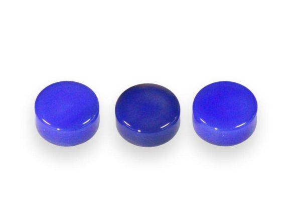 Blue Onyx Round Discs - 2mm Thick
