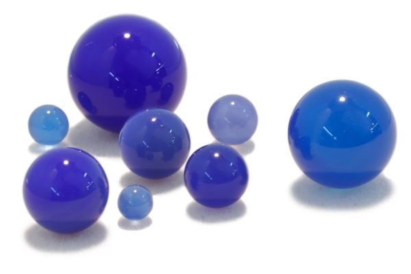 blue onyx undrilled spheres