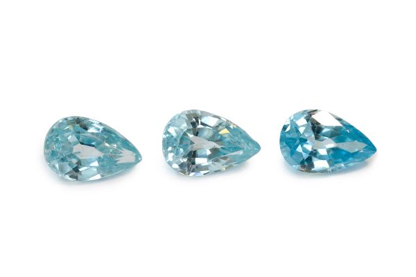 blue zircon pear