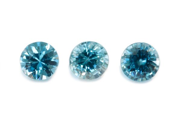 blue zircon round