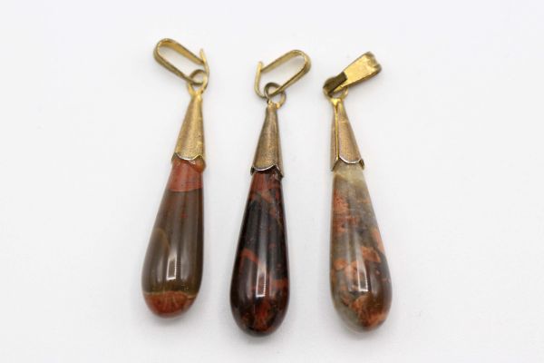 Brecciated Jasper Teardrops
