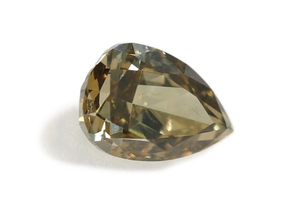 Brown Diamond Pear - 0.40 ct.