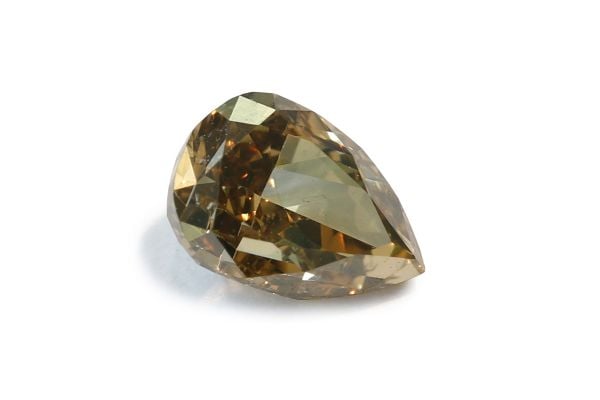 Brown Diamond Pear - 0.27 ct. - 3.3x4.6mm