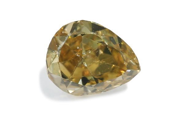 Brown Diamond Pear -  0.14 ct.