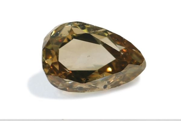 Brown Diamond Pear -  0.21 cts.