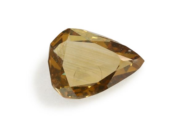 Brown Diamond Pear - 0.37 ct.