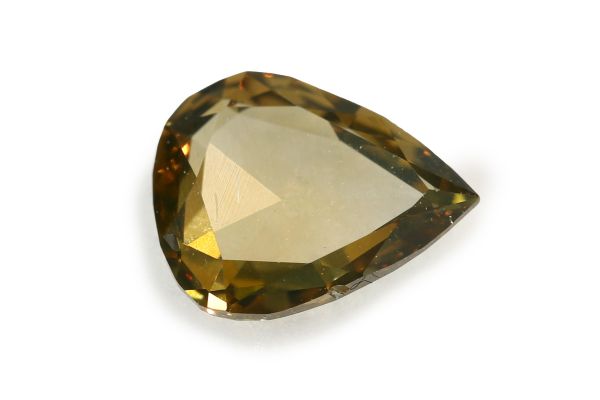 Brown Diamond Pear - 0.49 ct.
