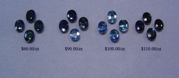 Wholesale 6x8mm Oval Faceted Sapphire 