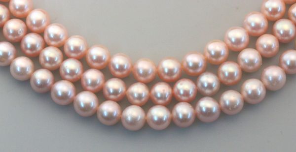 5.5-6mm Rounded Natural Color Pearls 