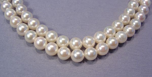8-8.5mm Round Japanese Pearl Strand