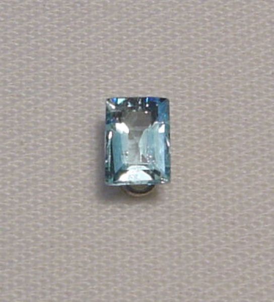 Aquamarine Faceted Octagon 4x6mm - Best Grade