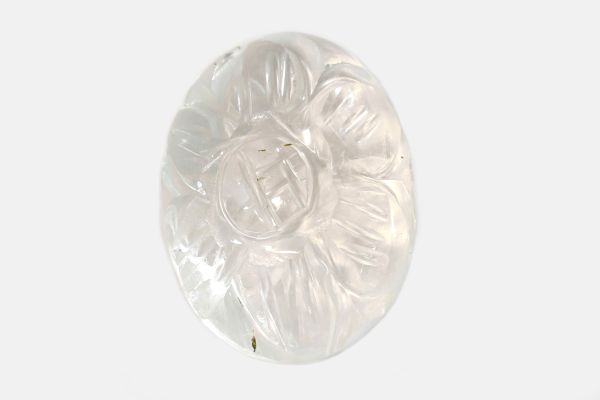 Carved Aqua Cabochon - 3.48 cts.
