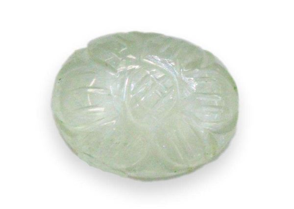 Aquamarine Carved Cabochon - 6.24 cts.