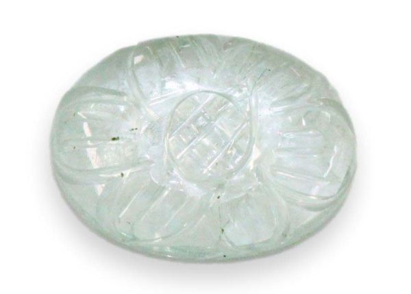 Aquamarine Carved Cabochon - 6.97 cts.