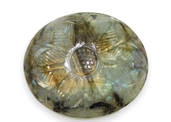 Carved Labradorite Cabochon - 156.39 cts.