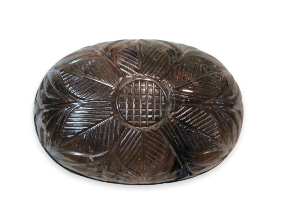 Smoky Quartz Hand-Carved Cabochon, 164 cts. - 33x47mm