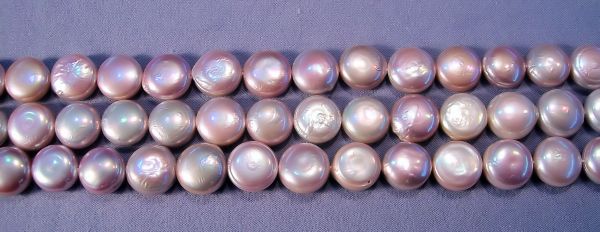 Natural Color Coin Pearl Strands