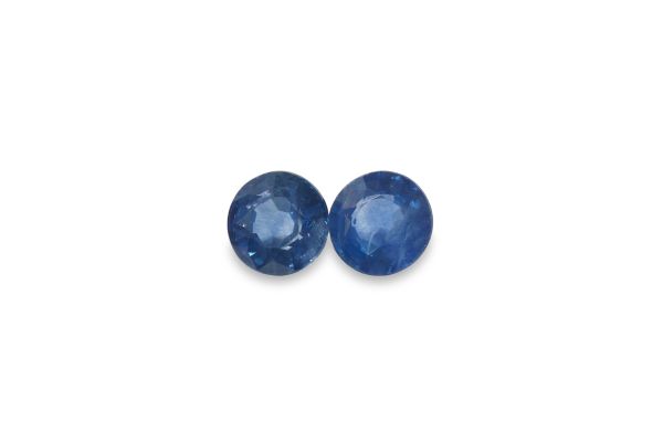 Ceylon sapphire pair