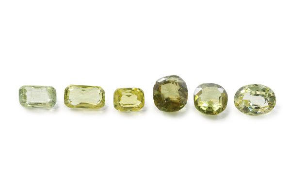 Chrysoberyl Faceted, 4.39 cts. - Lot of 6