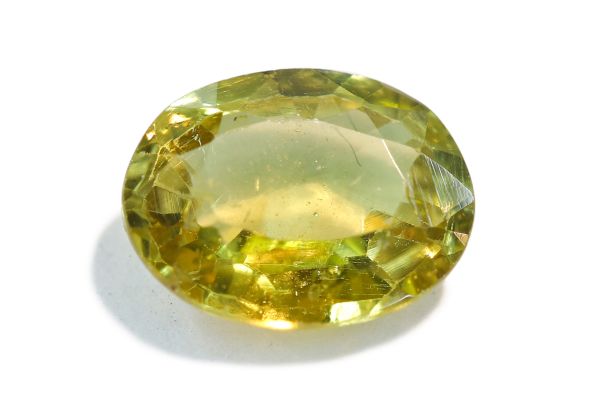 Chrysoberyl Faceted Oval, 0.89 ct. - 5.35x6.8mm