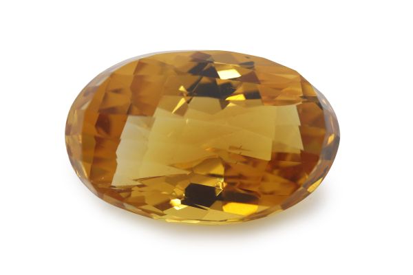 Citrine Fantasy Hand-Cut, 13.22 cts. - 12.1x18.8mm