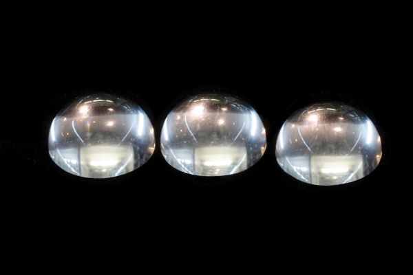 6mm clear quartz cabochons