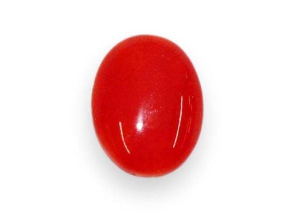 Red Coral Cabochon - 0.72 ct.