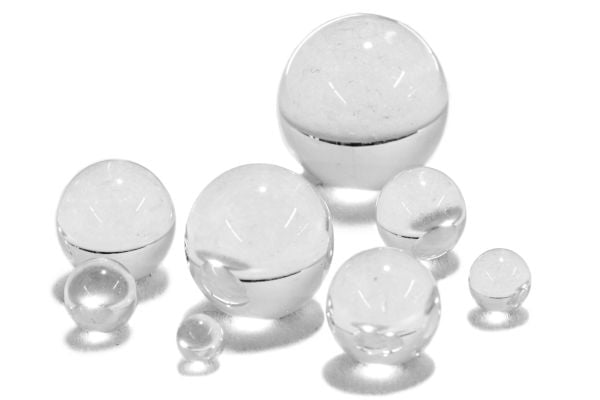 quartz crystal spheres